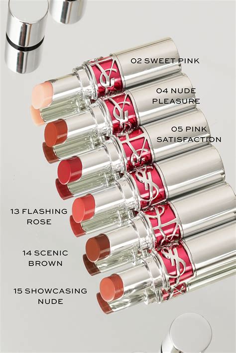 ysl gloss volupte 201|ysl candy glaze shade 2.